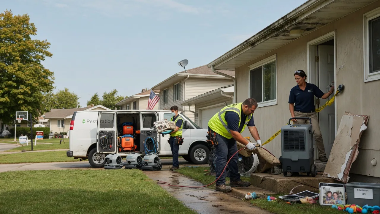 Water Damage Restoration in Effingham, IL near me